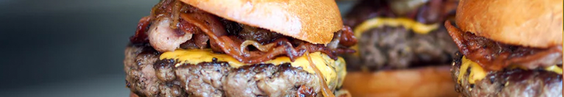 Eating Burger at Hunt's Dairy Bar restaurant in Park Hills, MO.
